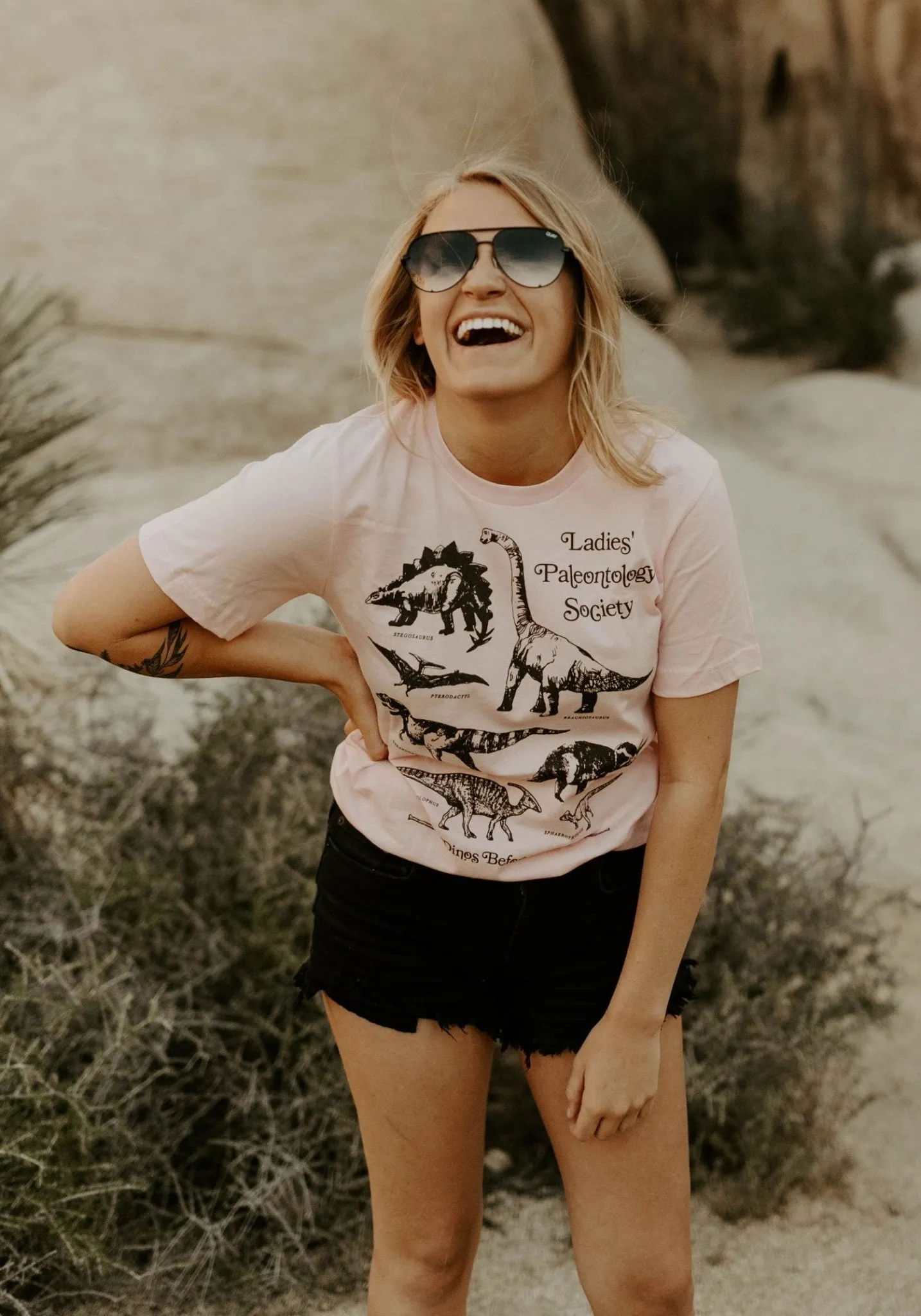 Ladies' Paleontology Society Tee