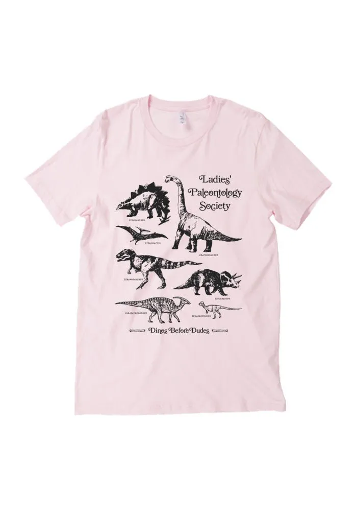 Ladies' Paleontology Society Tee