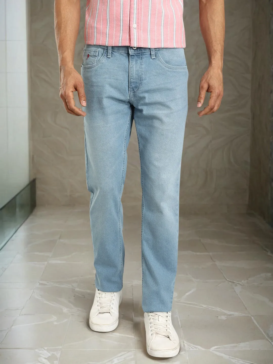 Men Brooklyn Fit Stretchable Jeans