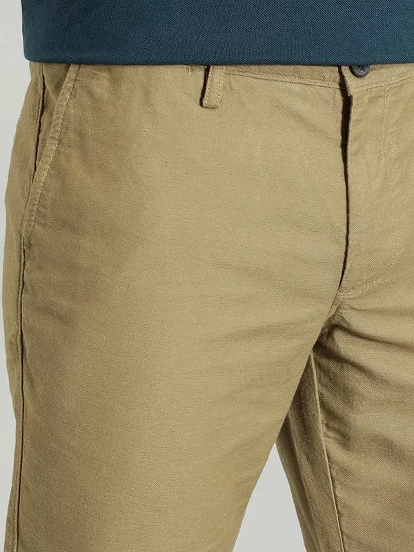 Men Kansas Fit Cotton Trouser