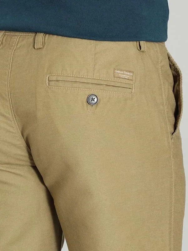 Men Kansas Fit Cotton Trouser