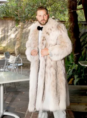 Men's Lynx Fur Coat