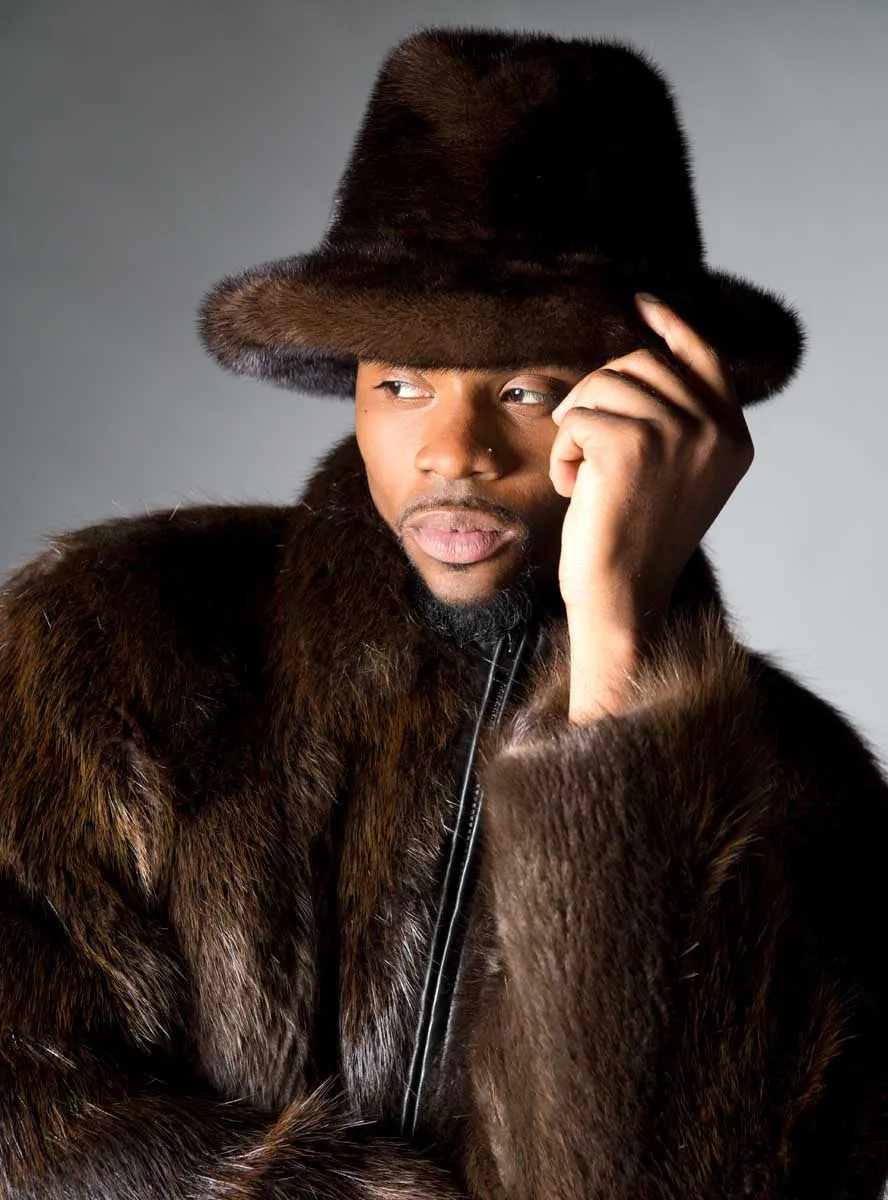 Men's Mink Fur Hat