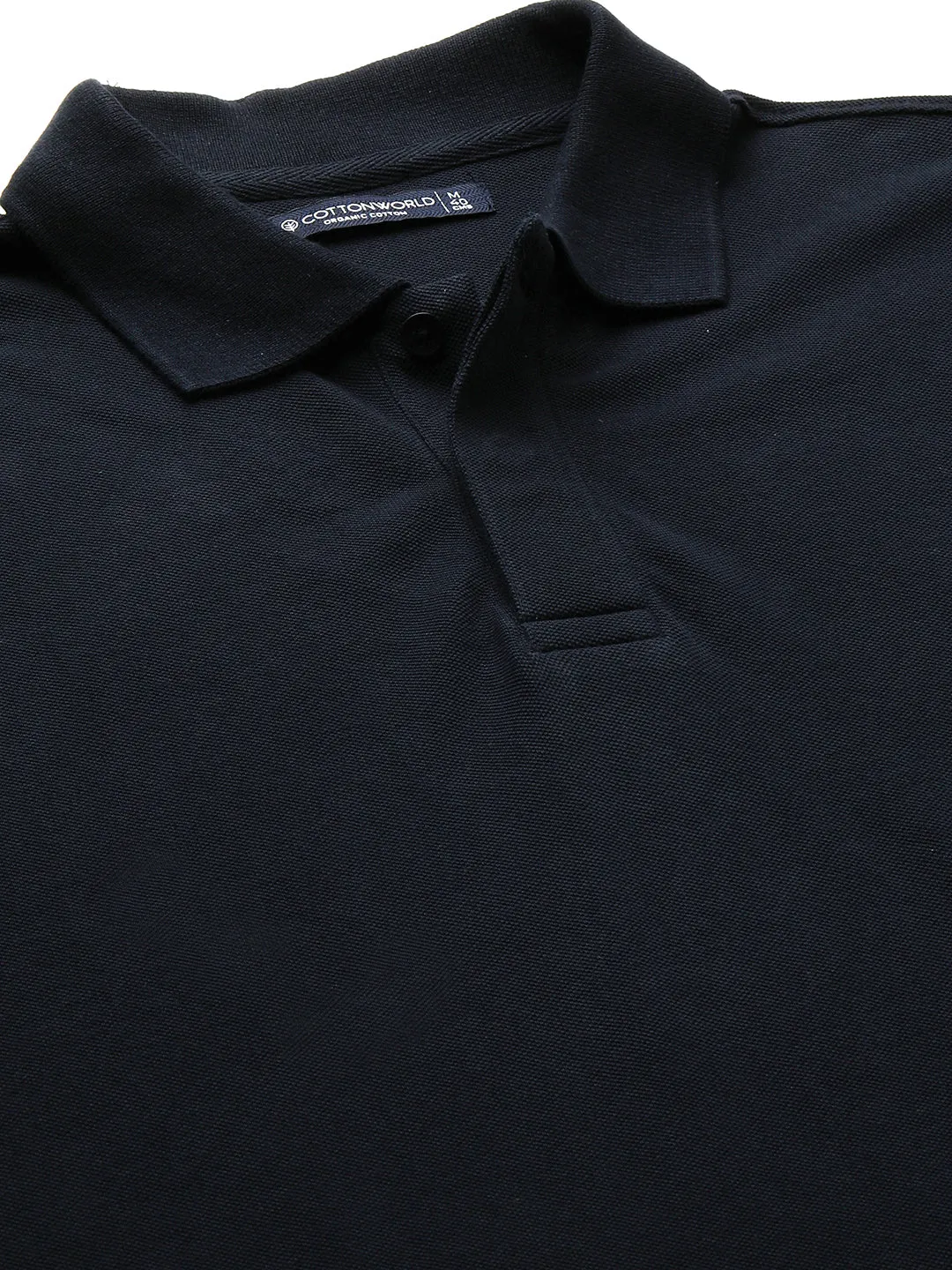 Men's Navy Polo 100% Cotton Regular Fit