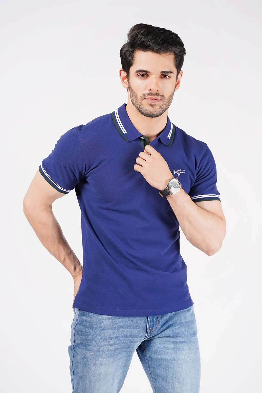 Men's Short Sleeves Fashion Polo