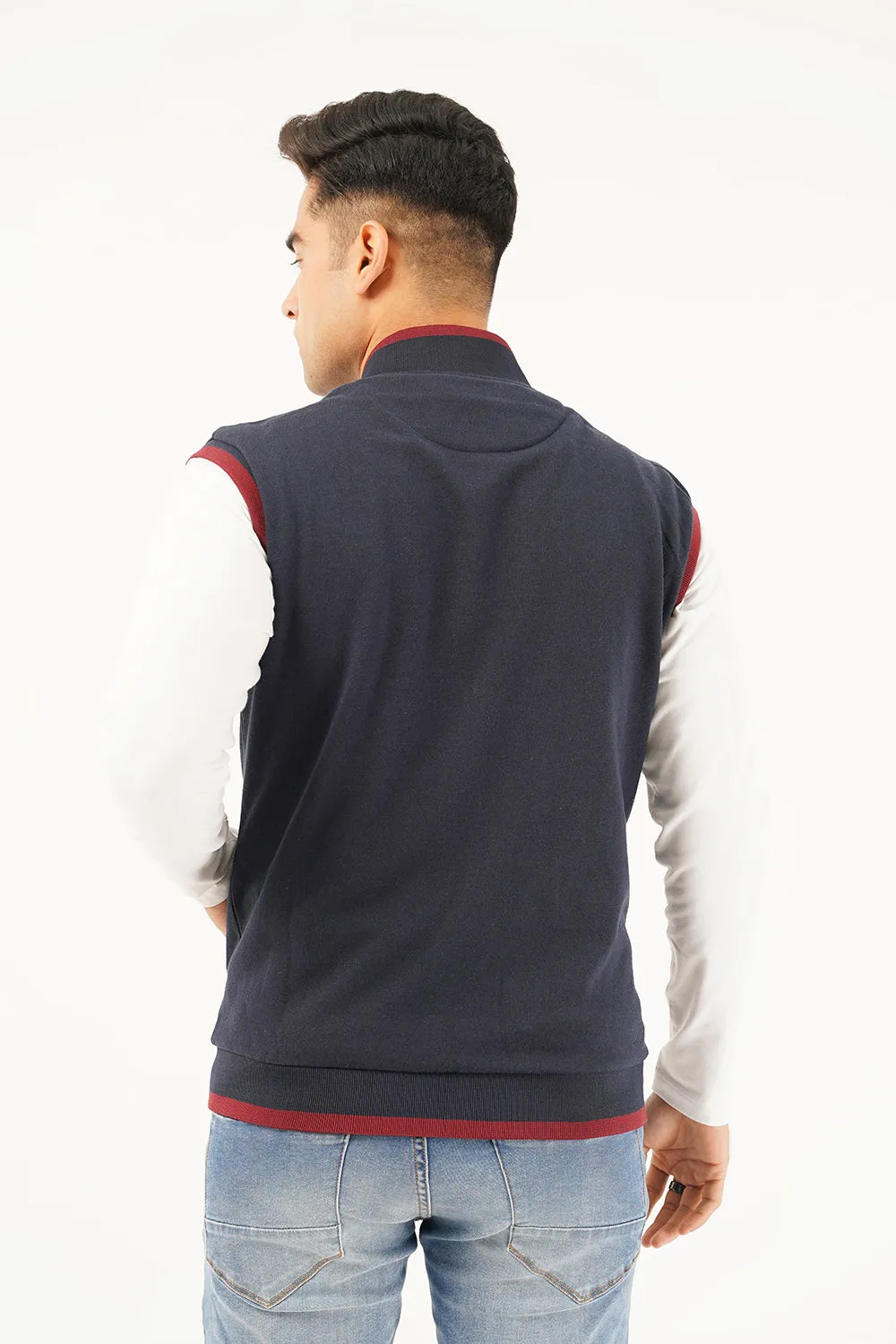 Men's Sleeve Less Jacket