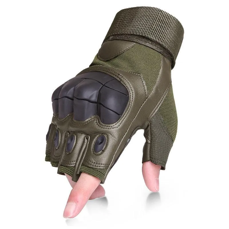 Military Half Finger Men Gloves