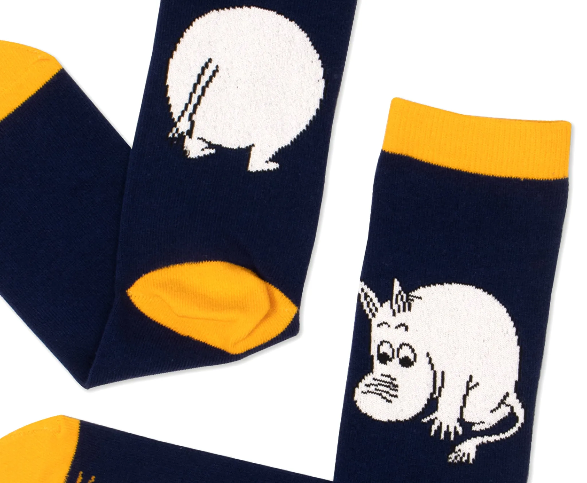 Moomintrolls Butt Men Socks - Navy