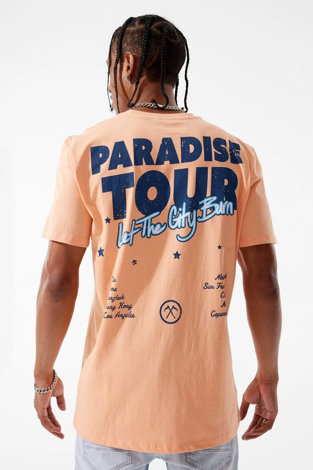 Paradise Tour T-Shirt (Peach)