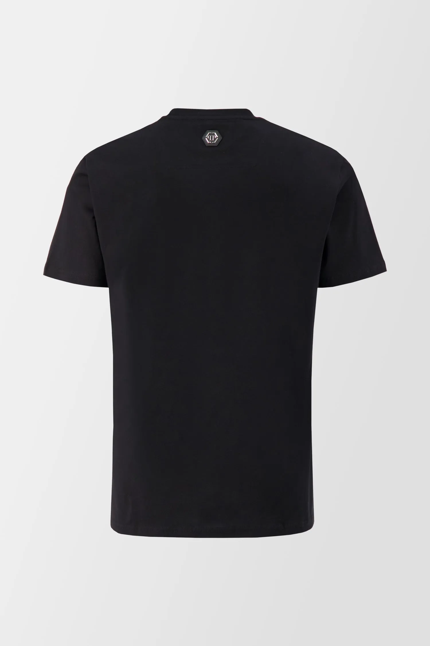 Philipp Plein Black Round Neck SS Skull T-Shirt