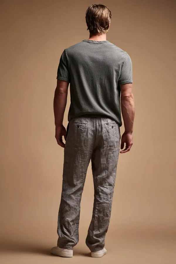 Relaxed Fit Linen Pant