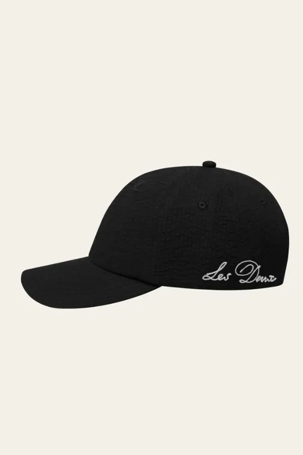 Seersucker Dad Cap