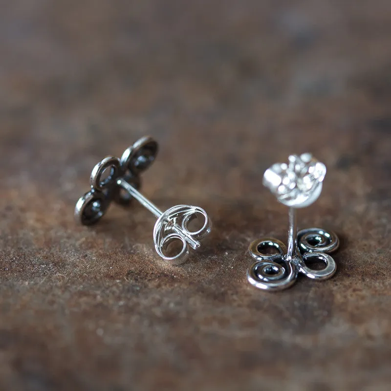 Small Celtic Stud Earrings