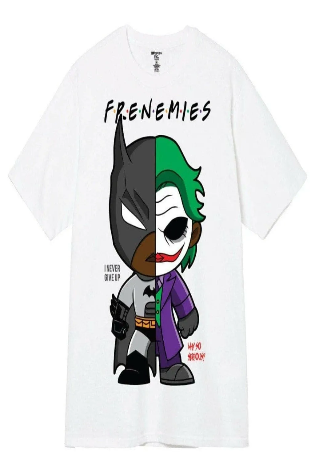 Split Facedfrenemies Graphic Tee