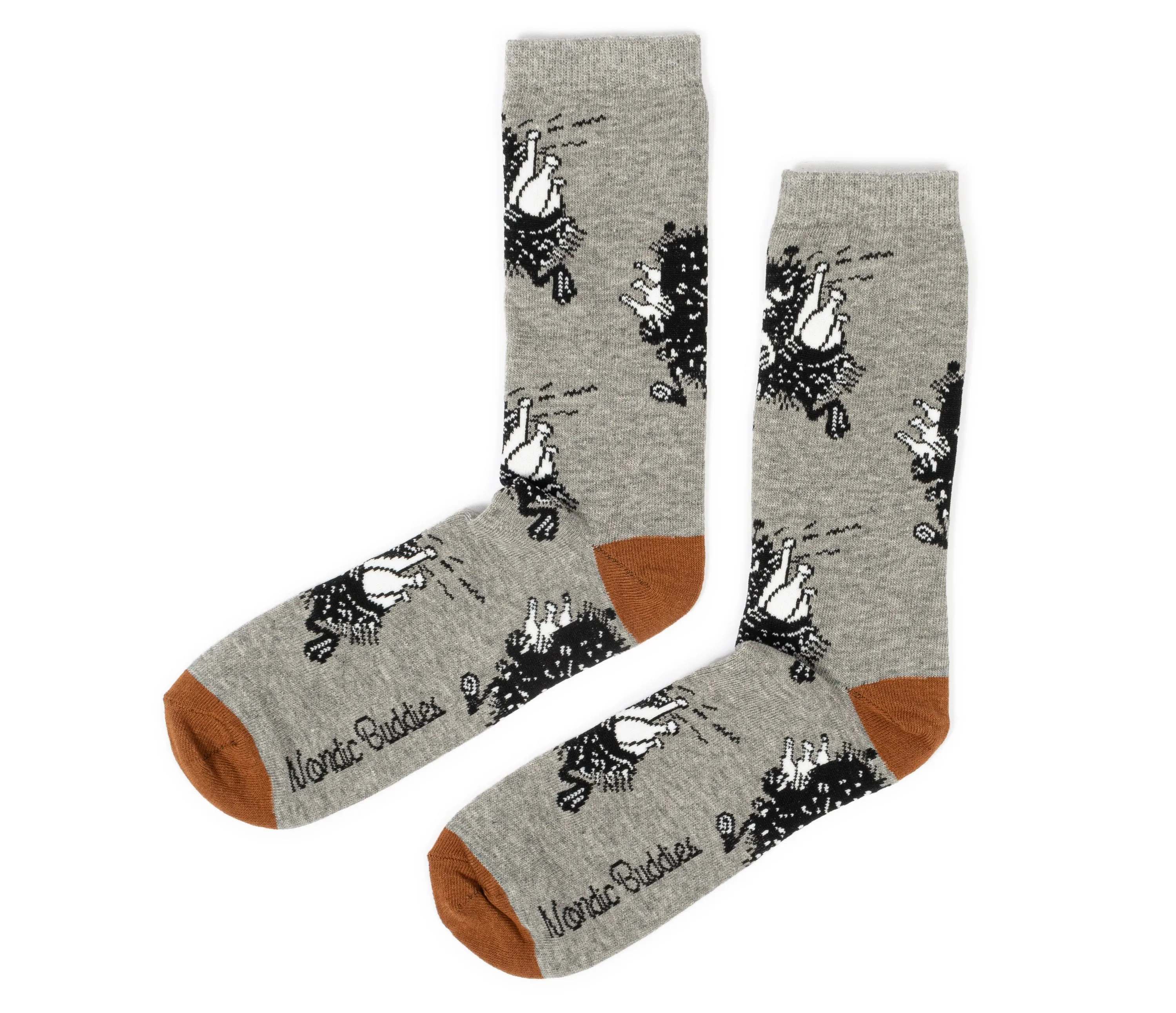 Stinky's Getaway Men Socks - Grey