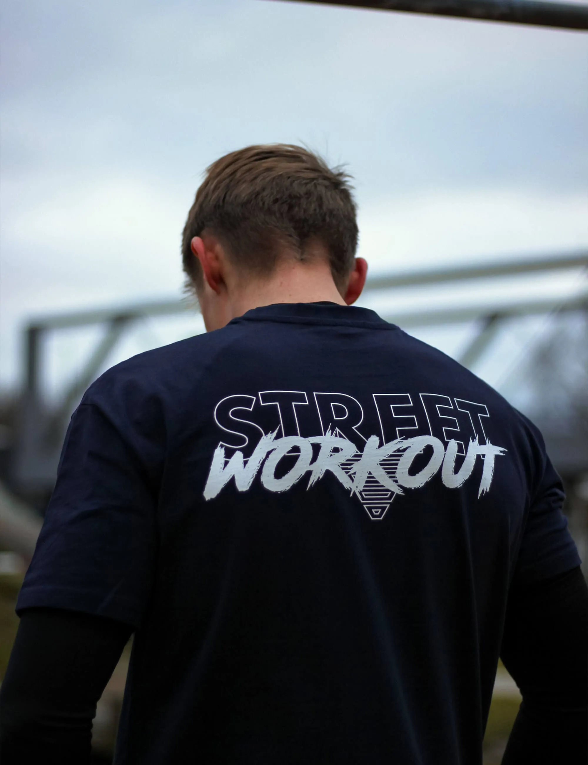 Street Workout Oversized Shirt Men