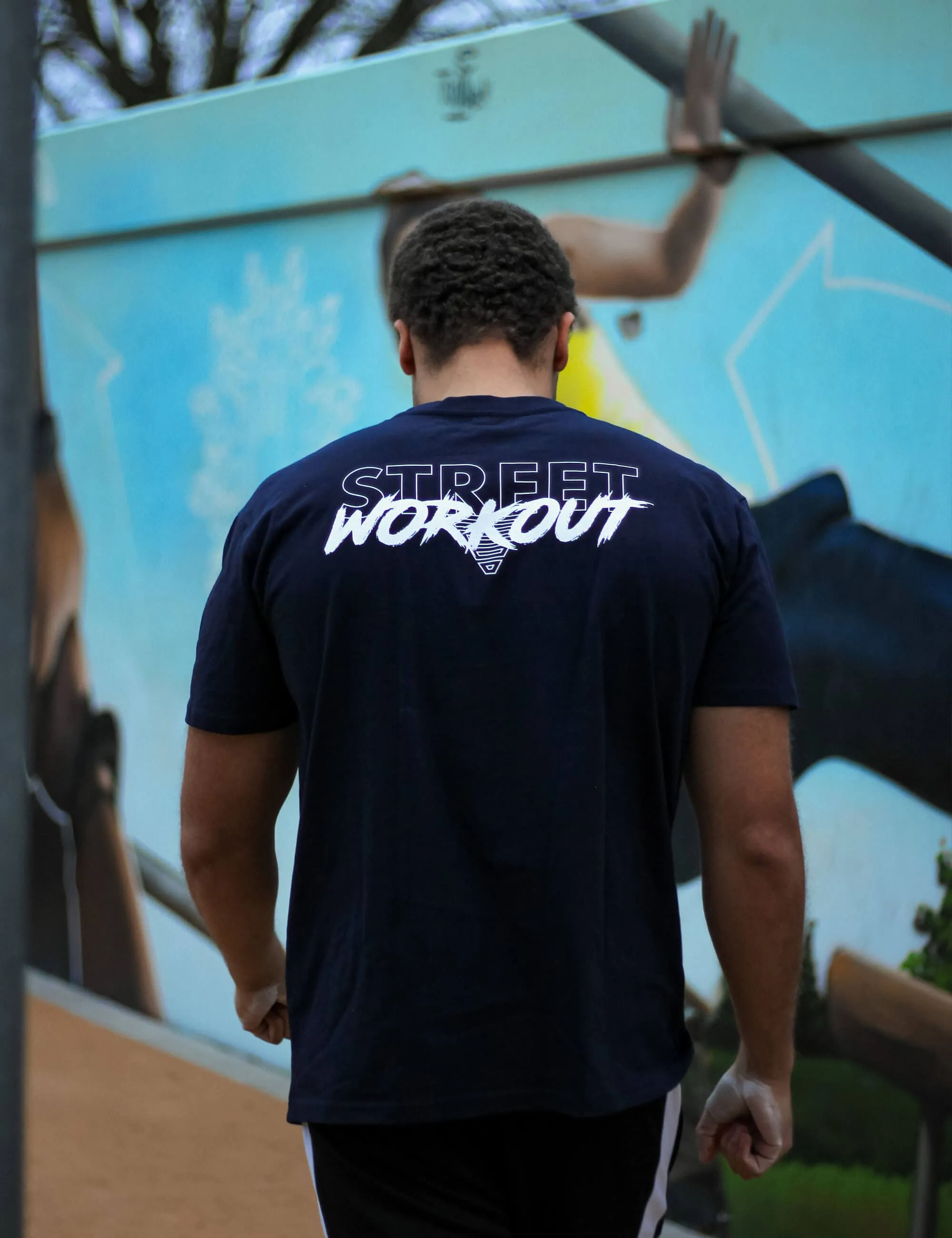 Street Workout Oversized Shirt Men