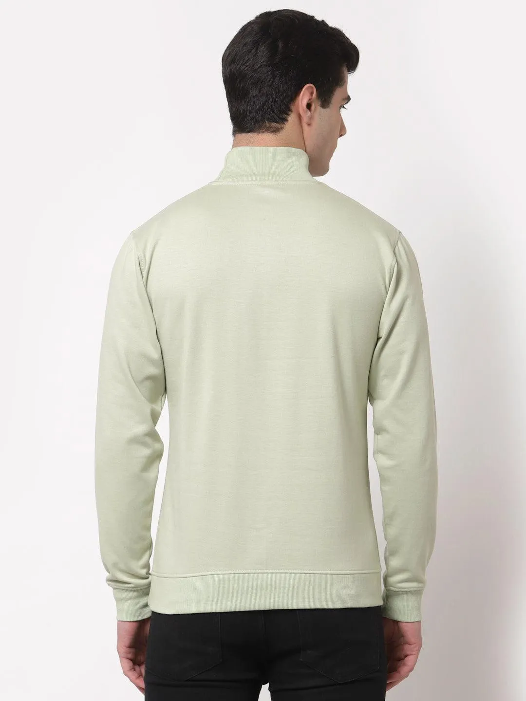 Style Quotient Men Green Sweatshirt