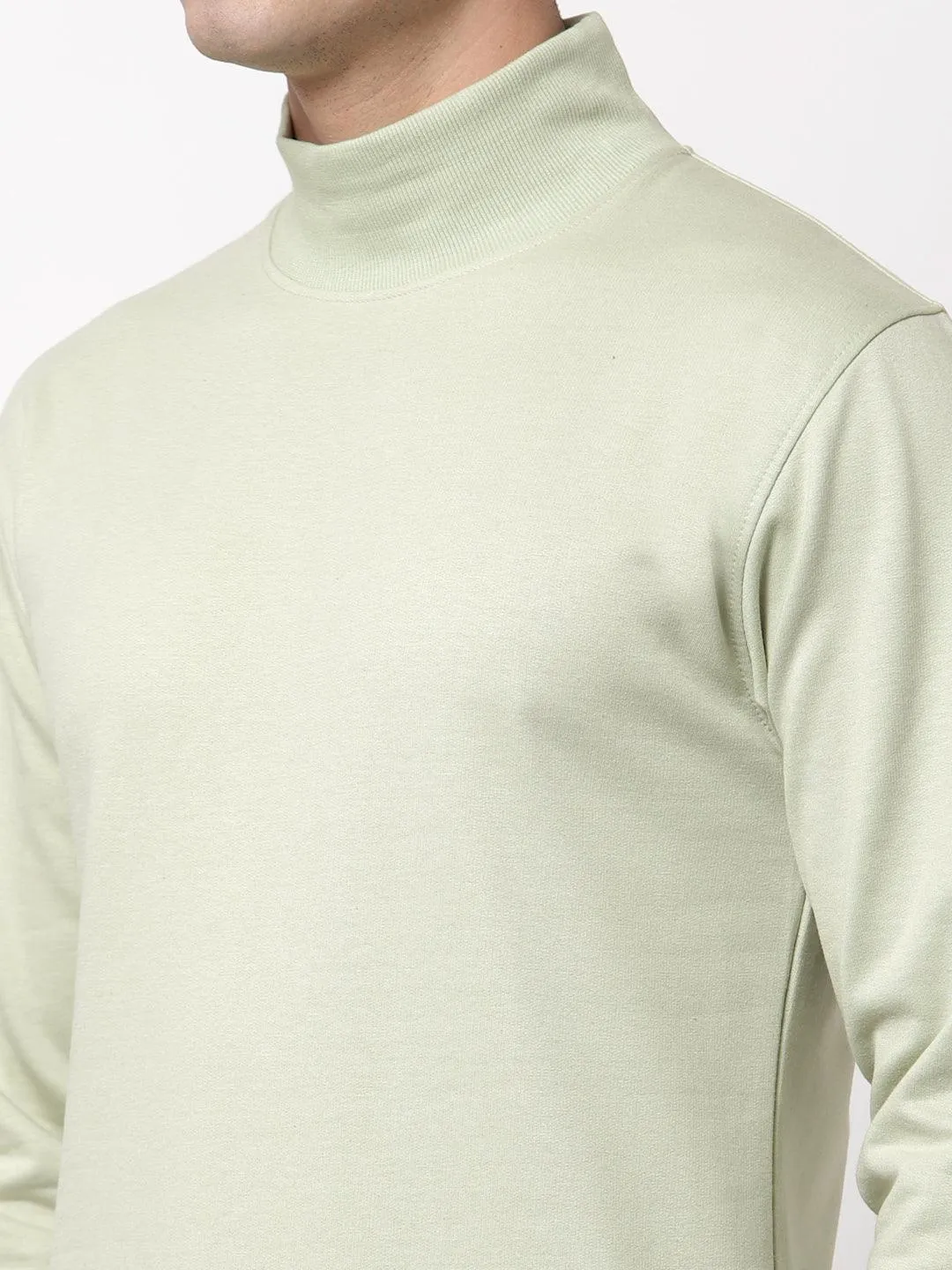 Style Quotient Men Green Sweatshirt