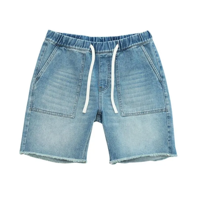 Summer Loose Men Denim Shorts