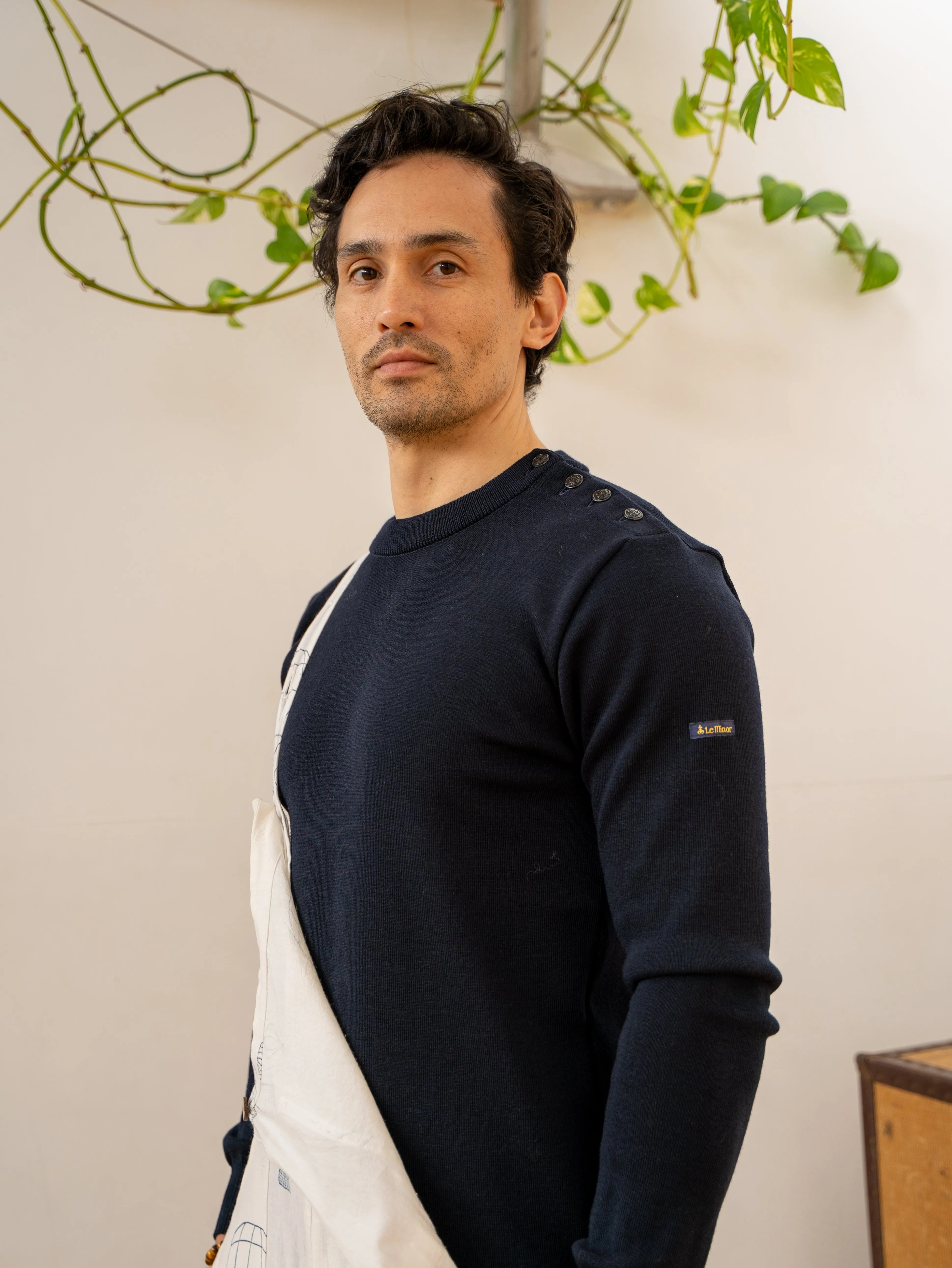 Sweater Merino Man - Navy