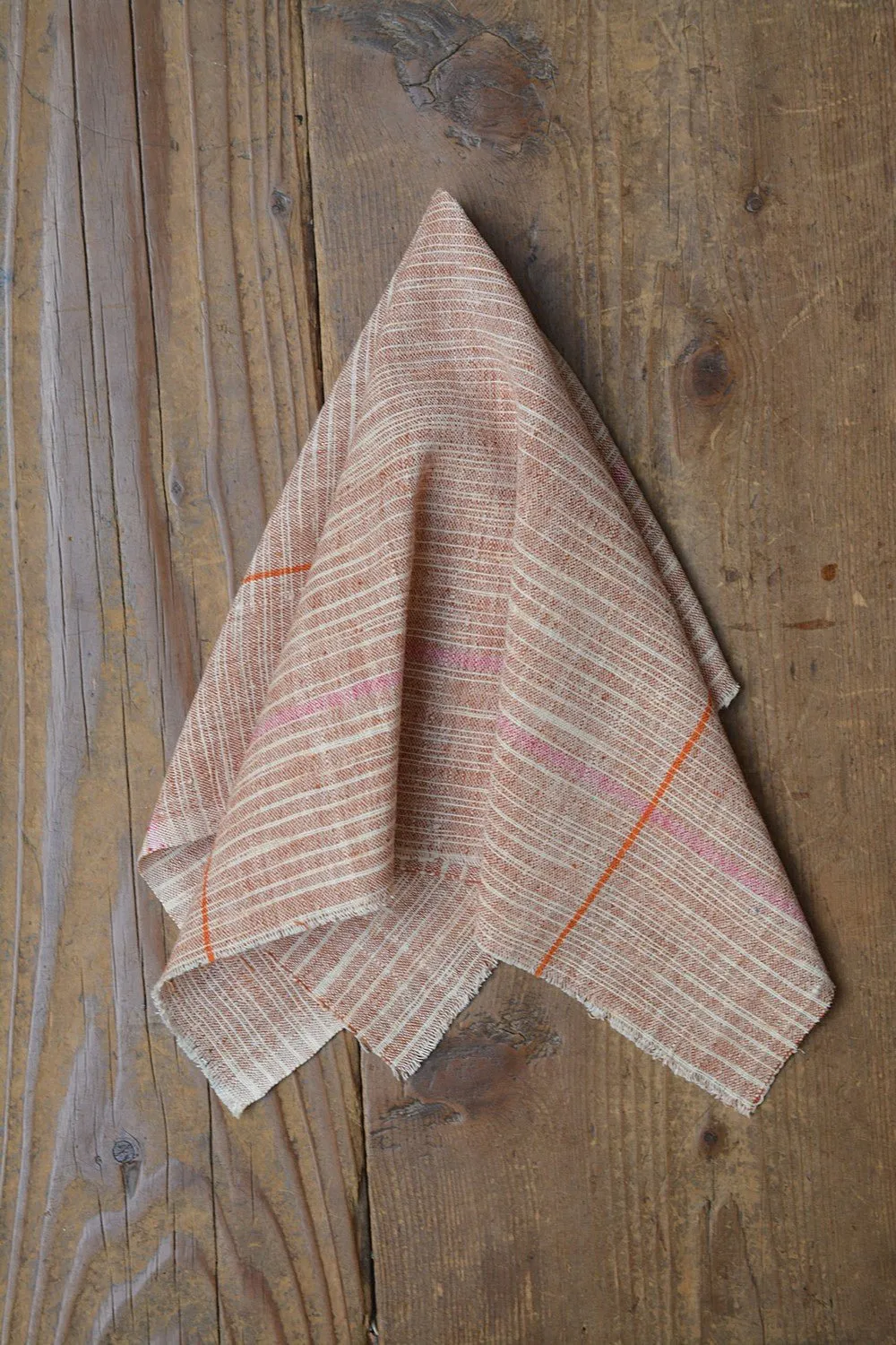 Tan Handwoven Cotton Handkerchiefs