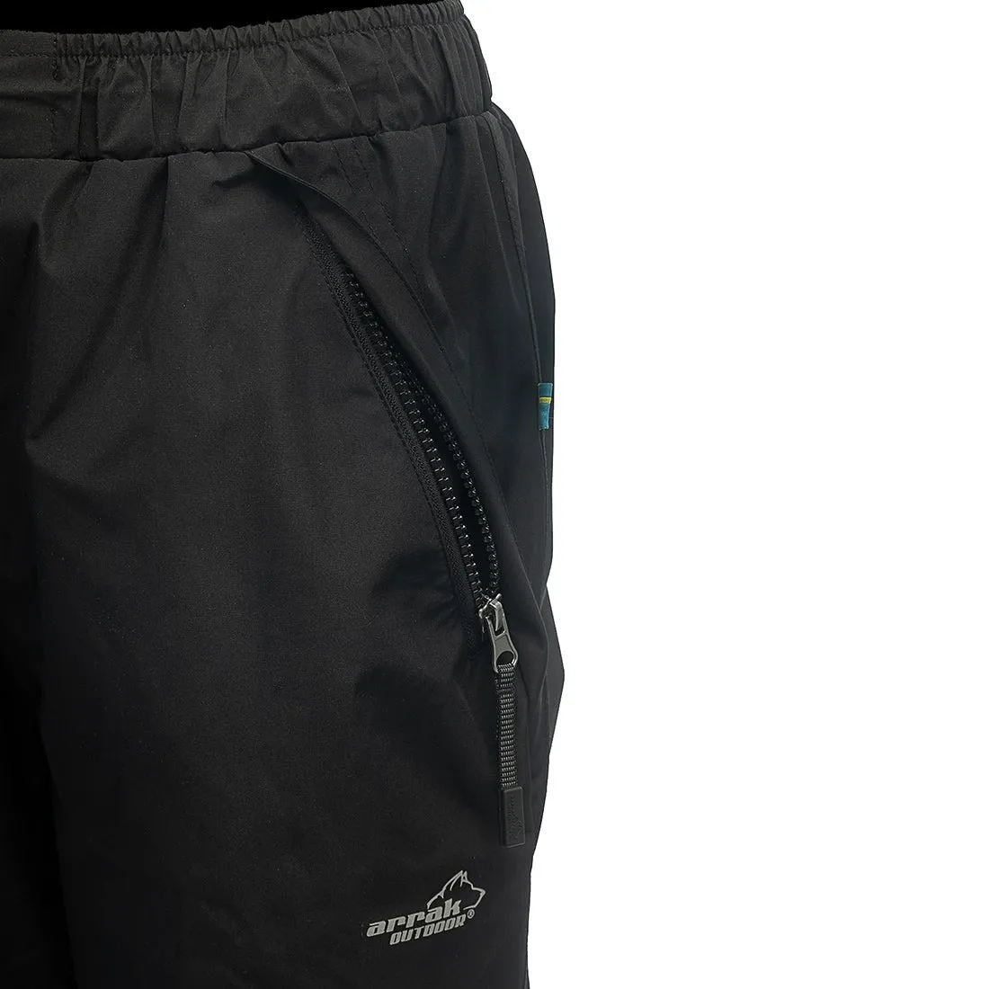 Technical Men Rain Pants (Black)