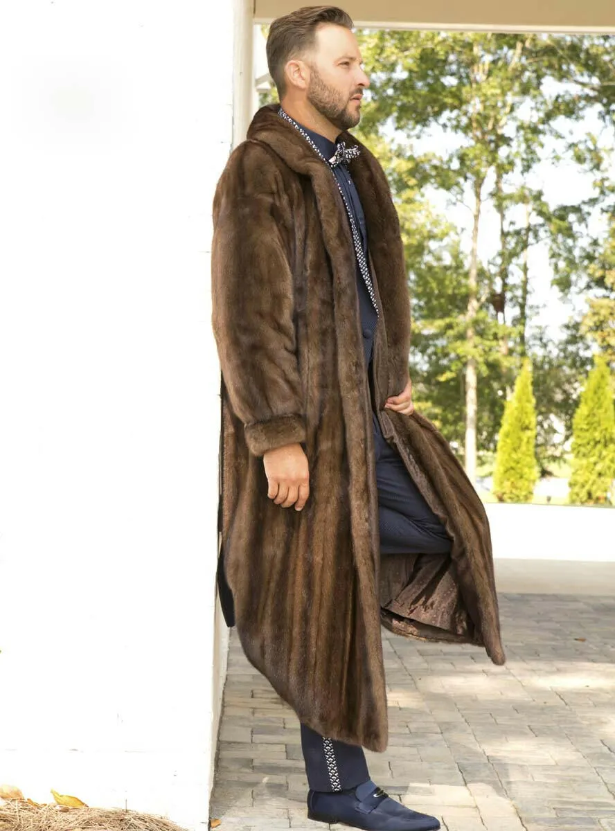 The Very Finest Men's Mink Fur Coat