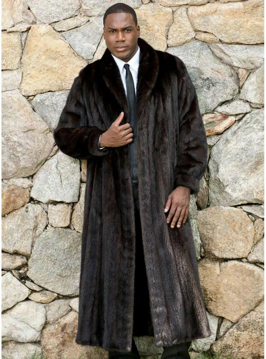 The Very Finest Men's Mink Fur Coat