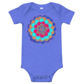 Unique Baby clothes Onsie T-shirt Flower Mandala Cute Baby Clothes