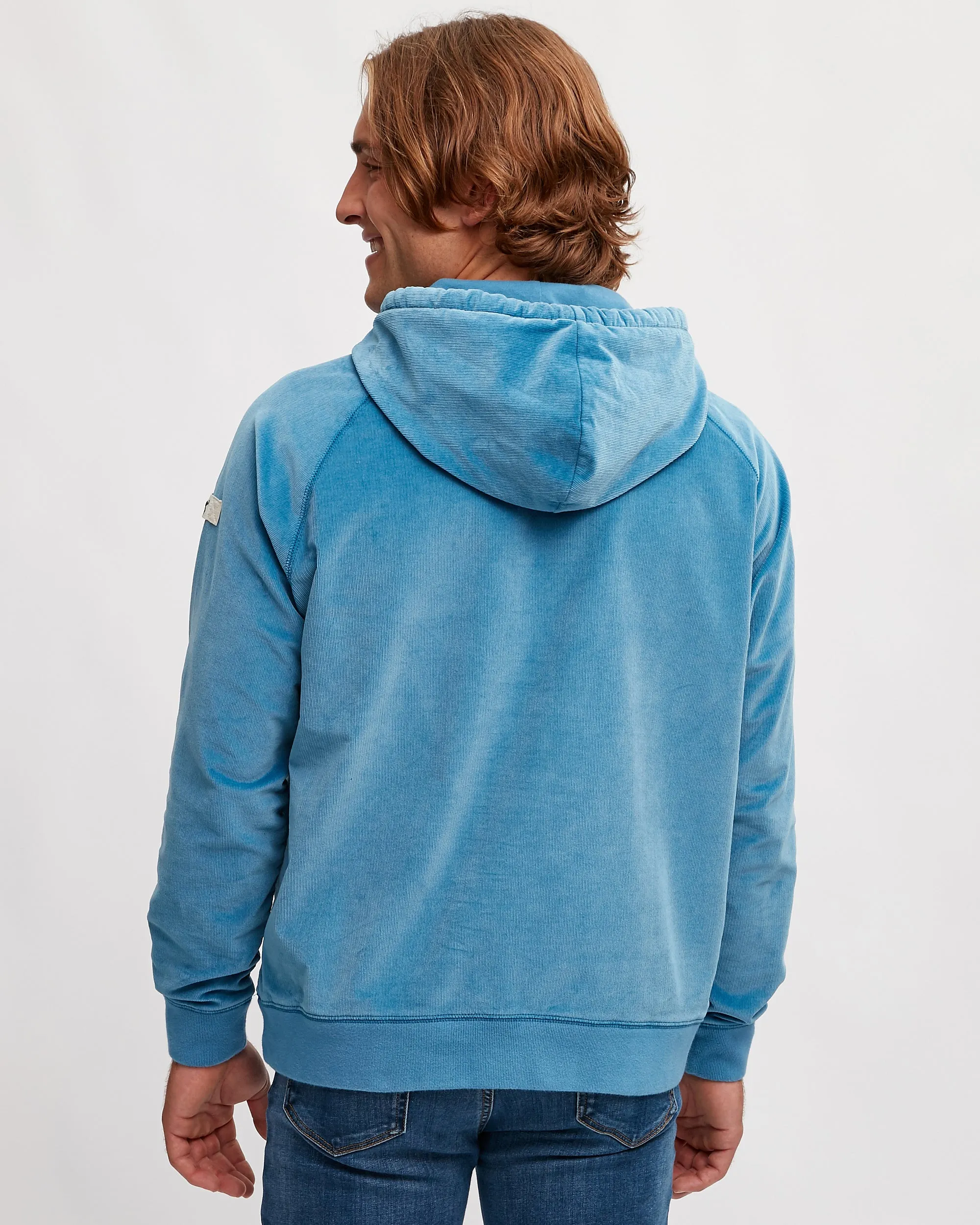 Unisex Corduroy Stretch Hoodie