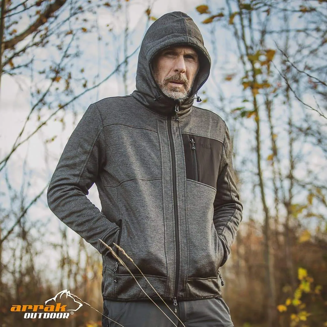 Wildlife Hood Jacket Men (Anthracite)